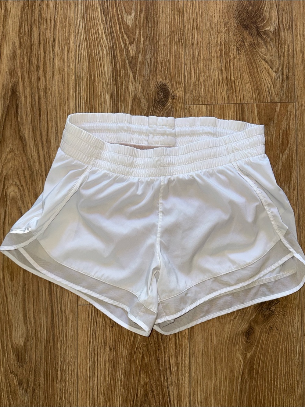 White Athleta Shorts - Lightweight Running Shorts